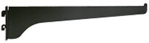 CRL Ebony Black 6" KV Steel Bracket - 180EB6