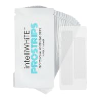 Image of IntelliWHiTE ProStrips Teeth Whitening Strips, 28 Day Treatment, Whitens Up to 12 Shades, Enamel-Safe Gentle Remineralizing Formula, Dentist Formulated for Sensitive Teeth, (56pk Peach Flavor)