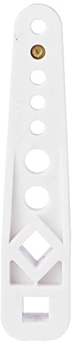 Merriway BH04065 Multi Adjustable Plastic WC Toilet Cistern Replacement Flush Lever Arm - White