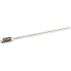 TEMO SC-5L6 Double Cut Carbide Burr File, 1/2 Inch Head Cylinder Ball, 1/4 Inch Diameter 6 Inch Long Shank