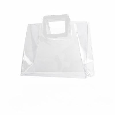 Sacs d'emballage cadeau en PVC et cuir de style minimaliste chic