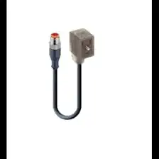 Hirschmann RST 5-3-VB 1A-1-1-226/1 M, Sensor/Actuator Cable, Str M12 M 5pos-Str DIN Valve B 3pos, 3wire 1m, PUR, Halogen-Free, Black, 600003219