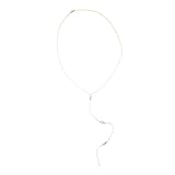 🎈HOCHWERTIGES MATERIAL: Unsere Rückenkette ist aus einer Legierung, glatt und bequem, korrodiert oder rostet nicht, ist langlebig und verblasst nicht. Auch empfindliche Haut ist nicht allergikerfreundlich.