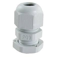 POWER CONNECT IP68 PG 09 Plastic Adjustable Cable Gland Waterproof Cable Gland with locknut Cable Gland Screw Joints for Enclosure Wires (10)