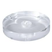 Image of B&P Lamp 8 Inch Diameter Round Acrylic Footed Lamp Base