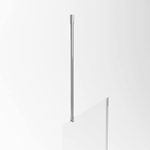 Barre de fixation plafond douche italienne pour configuration sans mur - 3