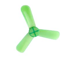 Pmw - Plastic DC Motor Fan Blade 3-Wing Fan For Toy Motor Round Shape - Random Color - Pack of 2-picture-12