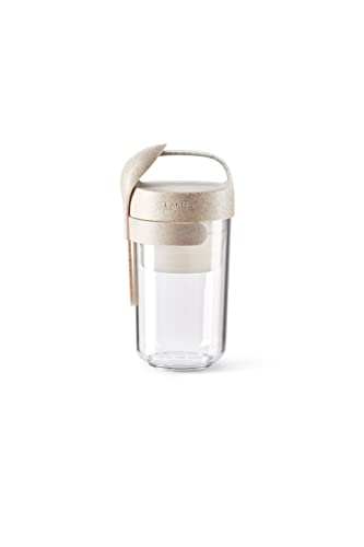 Lékué Jar To Go 600Ml Organic, Beige, 600 Ml #TOP23