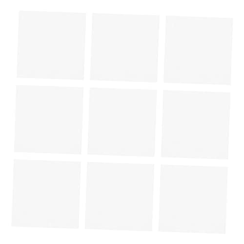 PRETYZOOM Sheets Weighing Paper Sheets Smooth Vessels Paper Mats Lab Equipment Non-Stick Surface Prevent Scale Damage