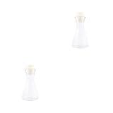 2 Stck. Erlenmeyerkolben 150ml aus Glas, Konisch, mit Weitem Hals