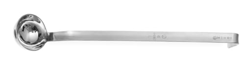 Louche anti-goutte HENDI 540107 en inox pour sauce