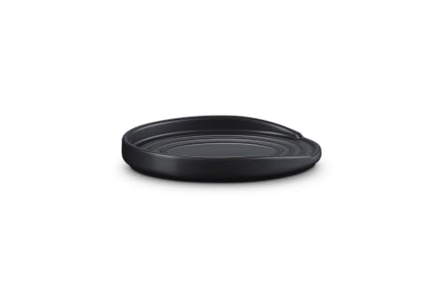 Le Creuset Repose-cuillère oval en céramique, Noir Mat, 71507150000099