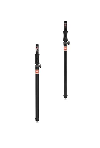 JBL Professional Gas Assist Speaker Pole – M20 Threaded Lower End, 38mm Pole and 35mm Adapter