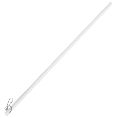 Homoyoyo Varilla para Persianas Verticales Gancho Accesorio Práctico y Seguro para Reemplazo y Control de Lamas Cortinas Plisadas Blancas