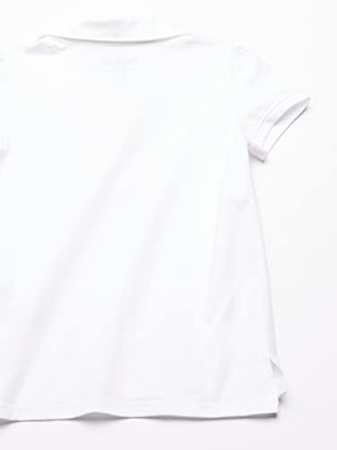 Oshkosh B'gosh Girls Short-Sleeve Uniform Polo Shirt, Very Ivory, 14 Us #TOP3