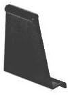 CRL WSC421-XCP100 CRL Black Plastic Pull Tabs for Screens - Bulk - pack of 100