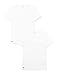 Produktbild Lacoste Herren TH3455 T-Shirt, Blanc, 2 er pack XL