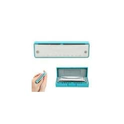 Harmonica Blues, clé 10 Trous de B 10 Trous Harmonica Accessoire D’instrument à Vent étanche Harmonica Blues pour… - Les Beatles, Paul McCartney, John Lennon, RIngo Starr, George Harrison Harmonica Blues, clé 10 Trous de B 10 Trous Harmonica Accessoire D'instrument à Vent étanche Harmonica Blues pour… – Image 6