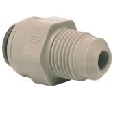 John Guest 3/8" Tube OD x 1/2" MFL Super Speedfit Flare Male Connector Tube Fitting