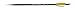 Carbon Express Mayhem 22-Inch Fletched Carbon Crossbolt/Crossbow Arrow with 3-Inch Vanes, 6-Pack