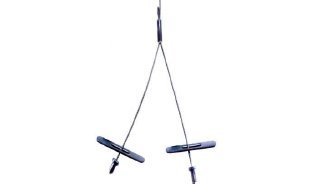 Gripple Blackline UL Approved Y-FIT Toggle Hanger w/Express Fastener - Locate Through 5/16