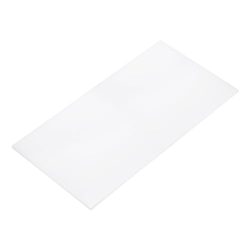 Image of DMiotech 6 x 12 x 0.15 Inch Plastic UHMW Sheets, Ultra High Molecular Weight Polyethylene, Opaque White Polyethylene Board for Automotive, Chemical, Manufacturing, DIY Home Kitchen