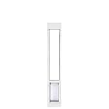 Endura Flap Thermo Panel Dual-Pane Pet Door for Extreme Weather | Premium Insulated Pet Door Solution | Heavy-Duty, Secure, Weather-Resistant | White, Medium Flap, 74.75"-77.75" Slider Height