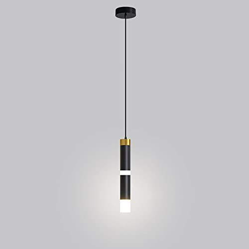 Lampe de chevet minimaliste noire et dorée pour salon moderne
