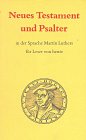 Bibelausgaben, Neues Testament und Psalter 380484233X Book Cover