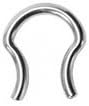 16 Gauge/1.2 MM Surgical Steel Septum Body Piercing