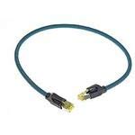 Woodhead/Molex E66E06020M030 Cable Assembly PUR 3m 26AWG RJ-45 to RJ-45 8 to 8 POS M-M