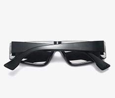 Square tinted polycarbonate frame sunglasses 2024, Black, One size3