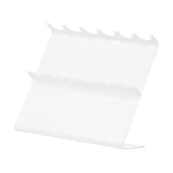 Zambuph Kompakter, robuster und einfach zu montierender Mikropipettenhalter – die Aufbewahrungslösung für Pipetten in Laborumgebungen, Weiß, 6 Löcher