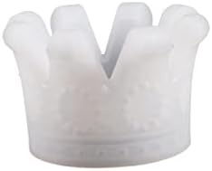 Milageto Crown Shaped Box Silicone Model Resin Model Crafting Lightweight Easy Cleaning Storage Container Casting for Decoration Trinket Organizer, 9.5cmx7.1cmx6.2cm