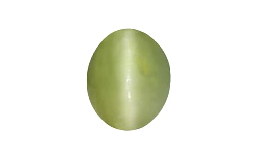 Retrend Design® 6.25 Carat Premium & Superfine Shine Chrysoberyl Mine Lehsunia Cat Eye Stone Originally Certified