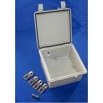 NBF-32016, Light Gray ABS Wall Mount NEMA Box