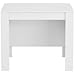 Tavolo Consolle Estensibile Granada A1 - Bianco Melamina, 90x50x77 Cm - Foto 5
