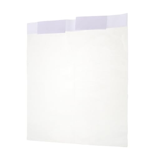 BELLIFFY Rideau en PVC Transparent pour Chatière 26,4 X 24 CM, Protection Thermique pour Porte D’Animaux, Installation Adhésive sans Perçage, pour Niches et Accès Intérieur Pets