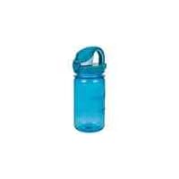Nalgene Everyday OTF Kids Trinkflasche – 0,375 L, Blau, Mit Einhand-Verschluss, BPA-frei
