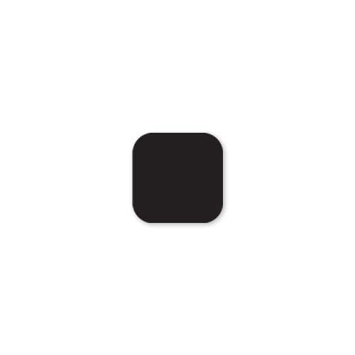 3/4 in x 3/4 in DissolveMark Black Label by DayMark – Model 110096