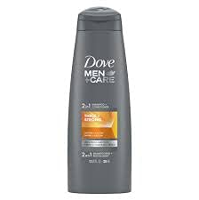 Dove Men+Care Thick and Strong 2 in 1 Shampoo and Conditioner, 12 oz