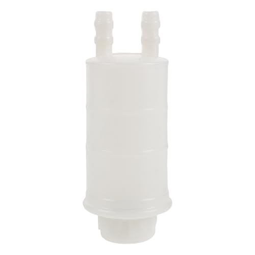 VINTORKY Forklift Clutch Brake Reservoir - White Plastic Oil Tank Cup for Industrial Hydraulic Brake System Automotive Repair Replacement Part