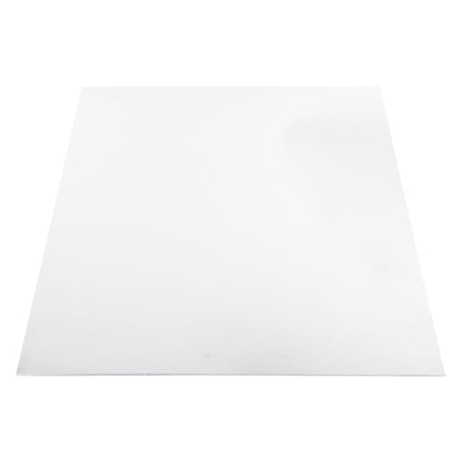 FONDOTIN Lámina de Policarbonato Transparente PC 30X40 CM 2 MM de Grosor Placa Aislante Térmica E Insonorizada para Construcción Techos y Muebles Hoja Resistente y Ligera para Uso
