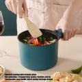 Electric Cooker, Electric Pot Green Large Capacity Multifunctional Mini Hot Pot for Dormitory