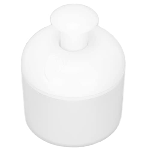 Prevessel Taza de Espuma Limpiadora Facial, Fabricante de Burbujas de Látigo de Plástico Portátil para un Lavado Limpio y Cómodo, para Amantes del Cuidado de la Piel, Blanco 4,3 X 3,1 Pulgadas