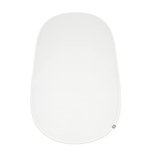 Sábana Protectora Sleepi V3 de Stokke, Blanca - Protege el colchón contra Accidentes y derrames - Compatible con el colchón Sleepi V3 - Exterior de Malla Transpirable 3D - Lavable a máquina
