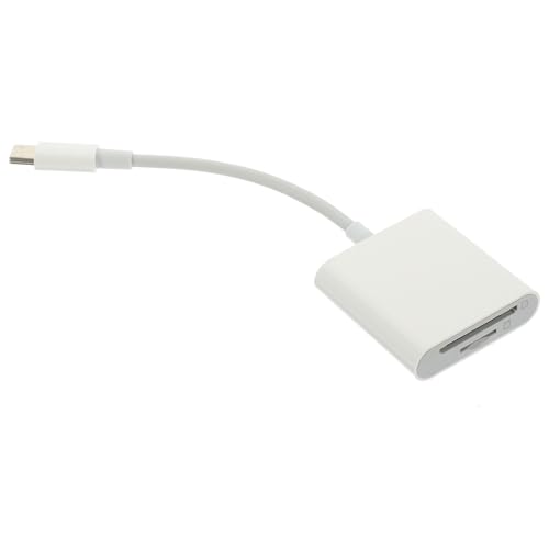 Uonlytech Adaptateur Lecteur de Cartes Mémoire USB Type-c Fiable en Abs Compatibilité Étendue pour Accessoires Informatiques et Conversion OTG Rapide