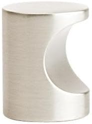 Emtek 86151 Finger Pull 1 Inch Cylindrical Cabinet Knob from the Contemporary Collection - Satin Nickel