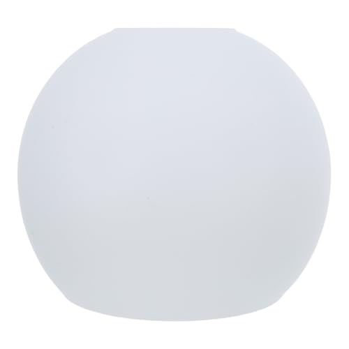 HAPINARY Pantalla Colgante de Cristal Esmerilado Blanco 138Mm Doble Orificio (45Mm Superior, 90Mm Inferior) para Lámparas de Mesa y Globos de Araña de Vidrio, Cubierta para Iluminación