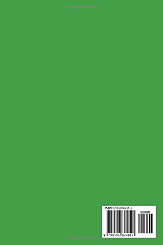 King Mustache with Logo and Text in Green: 100 pages 6" x 9" – vue 2